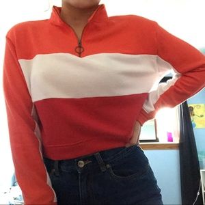 🌹comfy and cute zipper sweatshirt